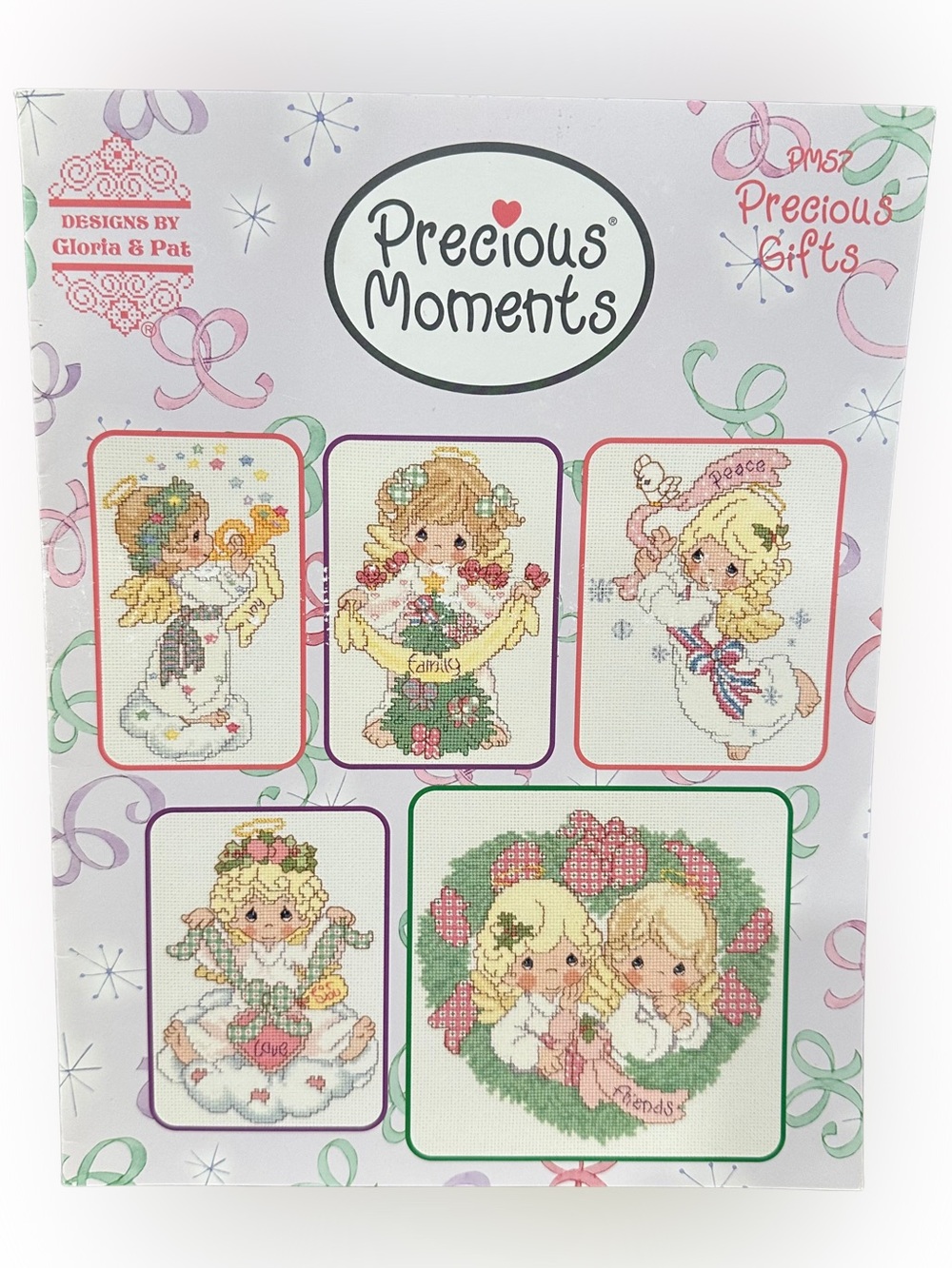 Vintage 90’s Gloria & Pat Precious Moments Mini Cross Stitch Pattern Booklet